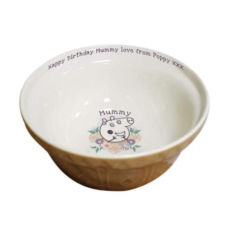 Personalised Peppa Pig Mummy Pig Floral Mixing Bowl £29.99